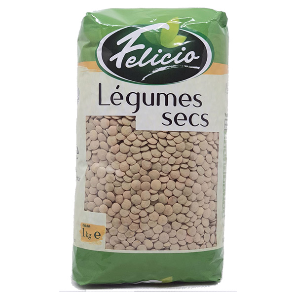 Felicio Lentilles Vertes 1kg R
